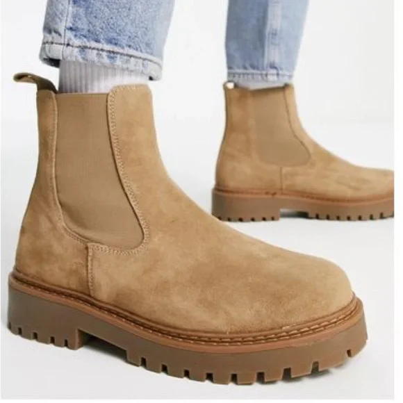 Pull and bear chelsea boots hotsell